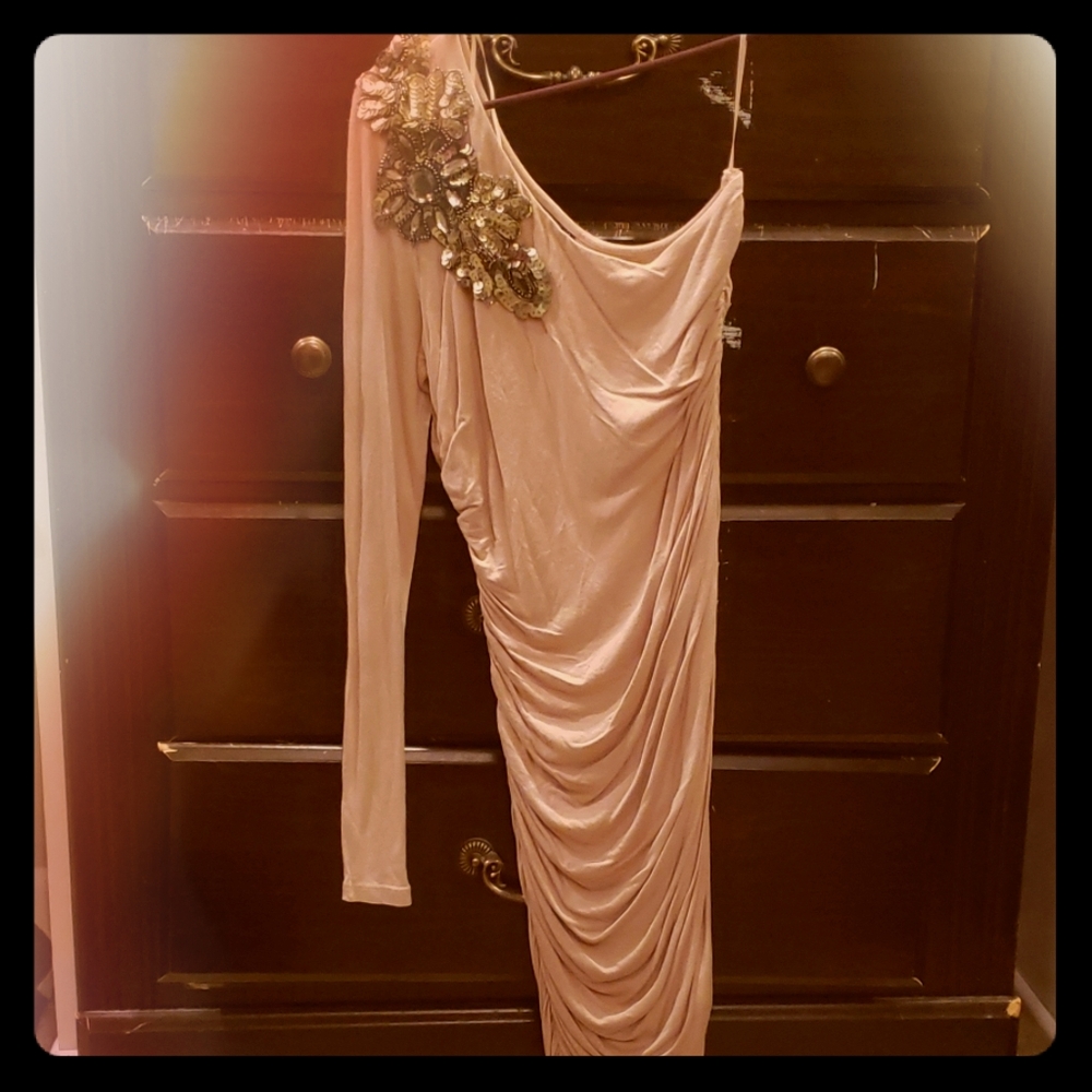 Top Shop mini ruched dress